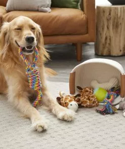 Frisco Plush & Rope Bundle Dog Toy, 6-Pack -The Frisco Store 177819 PT2. SY630 V1573143793