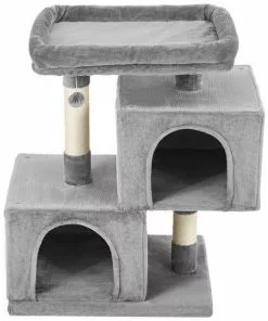 Frisco 33-in Faux Fur Cat Tree & Condo -The Frisco Store 180389 PT2. SY630 V1584452426