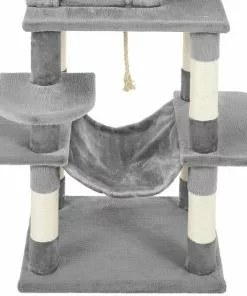 Frisco 59-in Faux Fur Cat Tree & Condo -The Frisco Store 180392 PT3. SY630 V1584452641