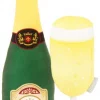 Frisco Plush Champagne & Flute Dog Toy, 2-pack -The Frisco Store 183243 Main. SY630 V1573748286