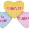 Frisco Candy Hearts Plush Cat Toy with Catnip, 3 count 2 Frisco Candy Hearts Plush Cat Toy with Catnip, 3 count -The Frisco Store 201906 Main. SY630 V1576102977