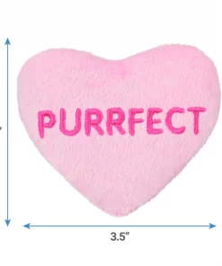 Frisco Candy Hearts Plush Cat Toy with Catnip, 3 count 6 Frisco Candy Hearts Plush Cat Toy with Catnip, 3 count -The Frisco Store 201906 PT1. SY630 V1578502391