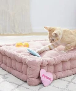 Frisco Candy Hearts Plush Cat Toy with Catnip, 3 count 7 Frisco Candy Hearts Plush Cat Toy with Catnip, 3 count -The Frisco Store 201906 PT2. SY630 V1576613641