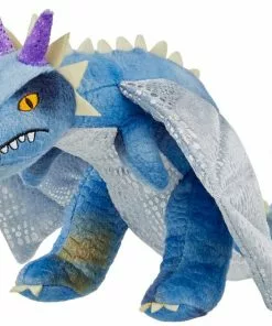 Frisco Mythical Mates Bluefoot the Blue Dragon Plush Squeaking Dog Toy