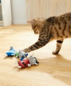 Frisco Mythical Mates Viking Mice Cat Toy with Catnip -The Frisco Store 204523 PT2. SY630 V1583271336