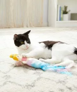 Frisco Mythical Mates Mermaid Crinkle Kicker Cat Toy with Catnip -The Frisco Store 204533 PT2. SY630 V1583271292