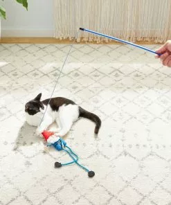 Frisco Mythical Mates Gnome Teaser Cat Toy with Catnip -The Frisco Store 204545 PT3. SY630 V1583271522