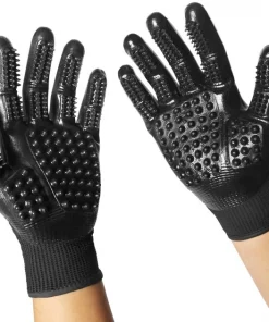 Frisco Dog & Cat Deshedding & Grooming Gloves, Black 10 Frisco Dog & Cat Deshedding & Grooming Gloves, Black -The Frisco Store 206842 PT2. SY630 V1610762611