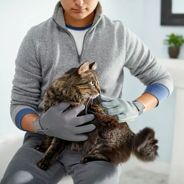 Frisco Dog & Cat Adjustable Grooming Gloves 8 Frisco Dog & Cat Adjustable Grooming Gloves - Image 6