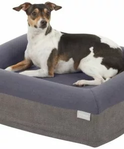 Frisco Orthopedic Rectangular Bolster Cat & Dog Bed w/Removable Cover -The Frisco Store 210225 PT2. SY630 V1590067639