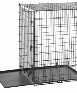 Frisco XX-Large Heavy Duty Single Door Wire Dog Crate, 54 inch -The Frisco Store 210677 PT5. SY630 V1657656294
