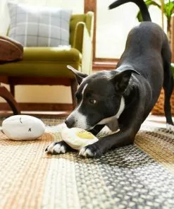 Frisco Plush Squeaking 2-in-1 Tearable Egg & Yolk Dog Toy -The Frisco Store 213789 PT8. SY630 V1600488482