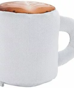 Frisco Ballistic Nylon Plush Squeaking Coffee Mug Dog Toy -The Frisco Store 213795 PT2. SY630 V1590069124
