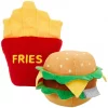 Frisco Plush Burger & Fries Dog Toy, 2-Pack -The Frisco Store 213822 MAIN. SY630 V1590069376