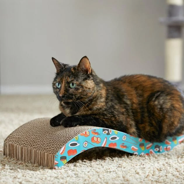 Frisco Sushi Delight Wave Cat Scratcher 6 Frisco Sushi Delight Wave Cat Scratcher - Image 4
