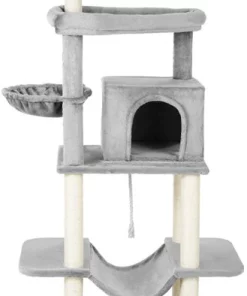 Frisco 73-in Cat Tree with Hammock, Condo, Lounge Basket, Top Perch & Bed -The Frisco Store 214383 PT2. SY630 V1589894295