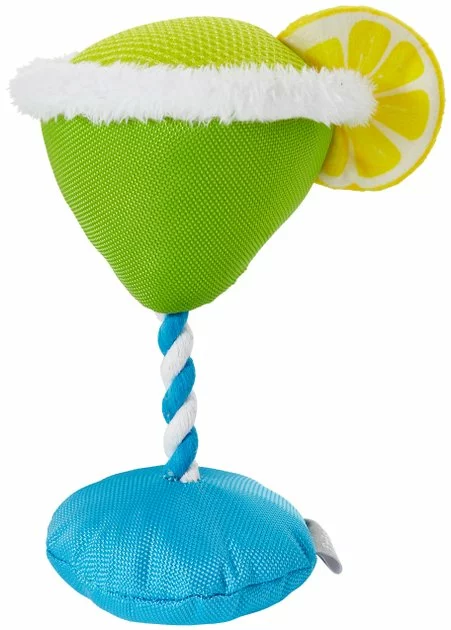 Frisco Summer Fun Plush & Rope Margarita Dog Toy 3 Frisco Summer Fun Plush & Rope Margarita Dog Toy