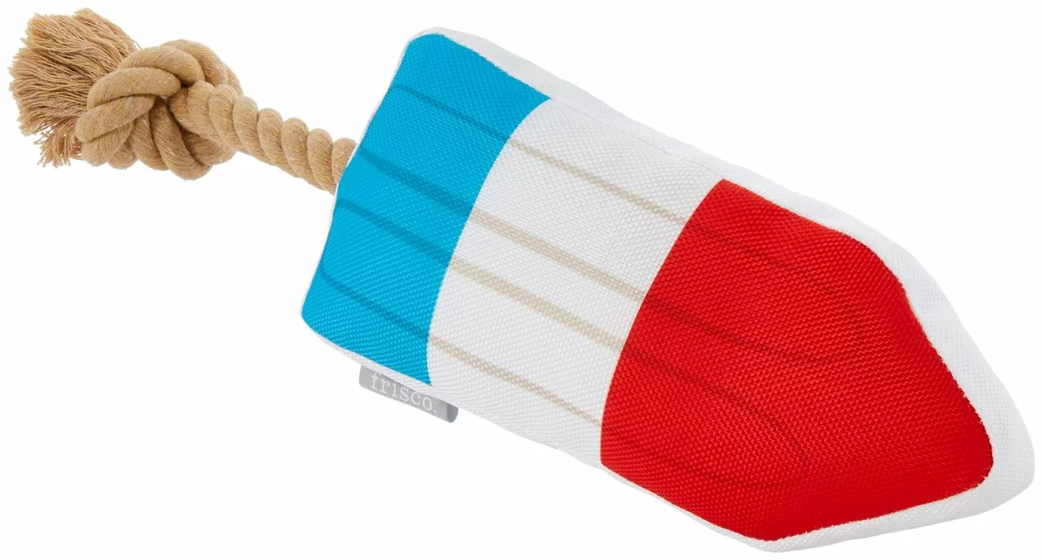 Frisco Summer Fun Plush & Rope Popsicle Dog Toy 3 Frisco Summer Fun Plush & Rope Popsicle Dog Toy
