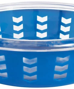 Frisco Chevron Design Glass Bowl with Silicone Sleeve, 4.25 Cups