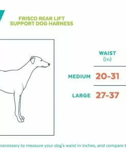 Frisco Rear Lift Handicapped Support Dog Harness 9 Frisco Rear Lift Handicapped Support Dog Harness -The Frisco Store 220374 PT1. SY630 V1596754272