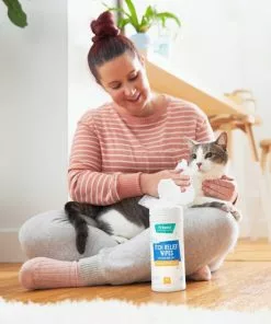 Frisco Itch Relief Waterless Grooming Wipes for Dogs & Cats, 50 count -The Frisco Store 222165 PT2. SY630 V1602822099