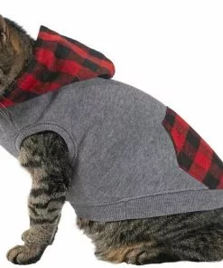 Frisco Plaid Dog & Cat Hoodie 13 Frisco Plaid Dog & Cat Hoodie -The Frisco Store 223645 PT3. SY630 V1637729235