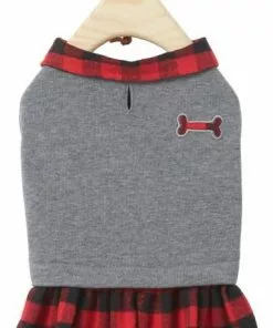 Frisco Plaid Dog & Cat Sweatshirt Dress 9 Frisco Plaid Dog & Cat Sweatshirt Dress -The Frisco Store 223663 PT3. SY630 V1599162113