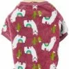 Frisco Llamas Dog & Cat Cozy Fleece PJs -The Frisco Store 224132 MAIN. SY630 V1599018078