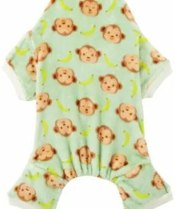 Frisco Monkeys Dog & Cat Cozy Fleece PJs -The Frisco Store 224139 PT3. SY630 V1599482198