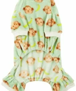 Frisco Monkeys Dog & Cat Cozy Fleece PJs -The Frisco Store 224139 PT4. SY630 V1599482167