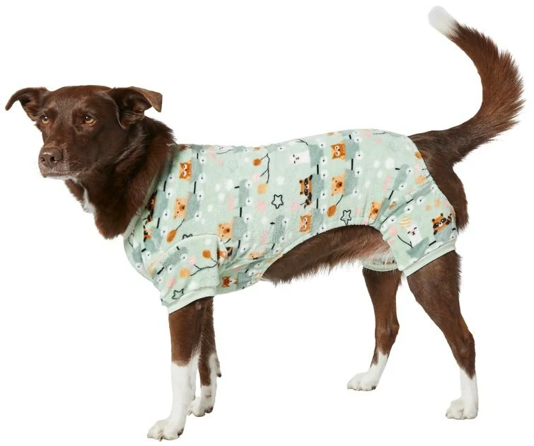 Frisco Zoo Animals Dog & Cat Cozy Fleece PJs 3 Frisco Zoo Animals Dog & Cat Cozy Fleece PJs
