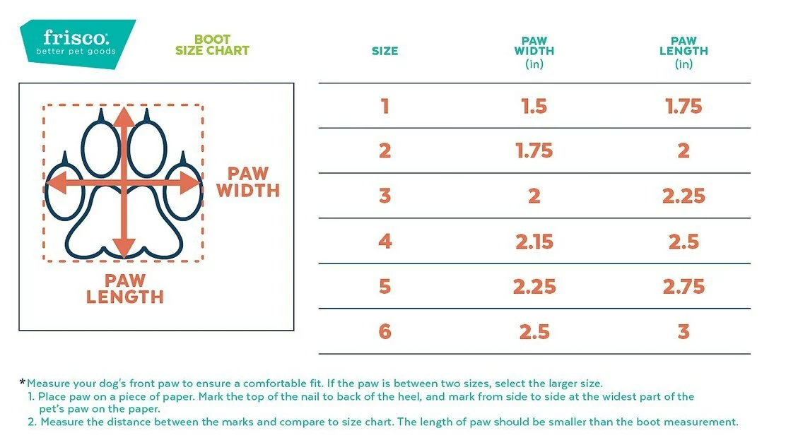 Frisco Anti-Slip Extended Cuff Length Dog Boots 4 Frisco Anti-Slip Extended Cuff Length Dog Boots - Image 2