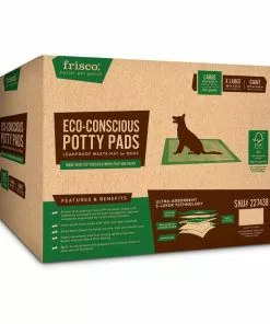 Frisco Large Eco-Conscious Dog Training & Potty Pads, 22 x 23-in, Unscented