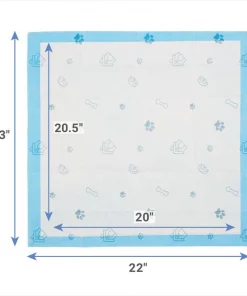 Frisco Printed Dog Training & Potty Pads, 22 x 23-in, Unscented 10 Frisco Printed Dog Training & Potty Pads, 22 x 23-in, Unscented -The Frisco Store 227465 PT3. SY630 V1637166517