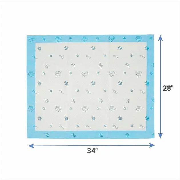 Frisco Extra Large Printed Dog Training & Potty Pads, 28 x 34-in, Unscented 6 Frisco Extra Large Printed Dog Training & Potty Pads, 28 x 34-in, Unscented - Image 4