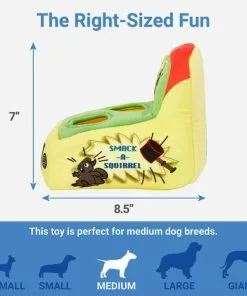 Frisco Retro Smack-a-Squirrel Hide & Seek Plush Puzzle Squeaky Dog Toy -The Frisco Store 230313 PT1. SY630 V1599945054