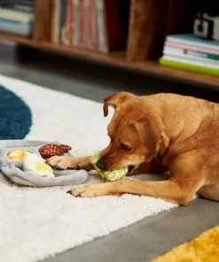 Frisco Retro Microwave Dinner Hide & Seek Plush Puzzle Squeaky Dog Toy -The Frisco Store 230343 PT3. SY630 V1601947309