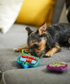 Frisco Retro Plush Squeaky Comic Book Bubble Dog Toy, 3 count 7 Frisco Retro Plush Squeaky Comic Book Bubble Dog Toy, 3 count -The Frisco Store 230353 PT3. SY630 V1600973826