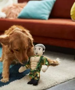 Frisco Retro Camo Hero Muscle Plush Squeaky Dog Toy -The Frisco Store 230375 PT3. SY630 V1602639726