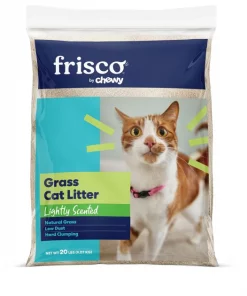 Frisco Natural Lightly Scented Clumping Grass Cat Litter