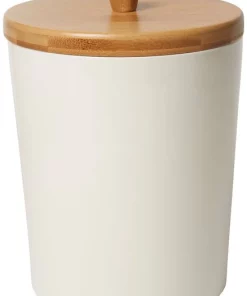 Frisco Melamine Dog & Cat Treat Jar with Bamboo Lid, 8 Cups