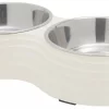 Frisco Stainless Steel Double Dog Bowls with Melamine Stand 2 Frisco Stainless Steel Double Dog Bowls with Melamine Stand -The Frisco Store 232091 MAIN. SY630 V1605054117