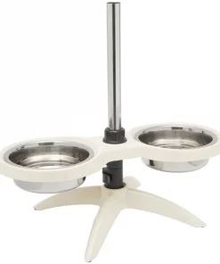 Frisco Adjustable Stainless Steel Double Elevated Dog Bowls, 7 Cups 11 Frisco Adjustable Stainless Steel Double Elevated Dog Bowls, 7 Cups -The Frisco Store 232097 PT2. SY630 V1605110599