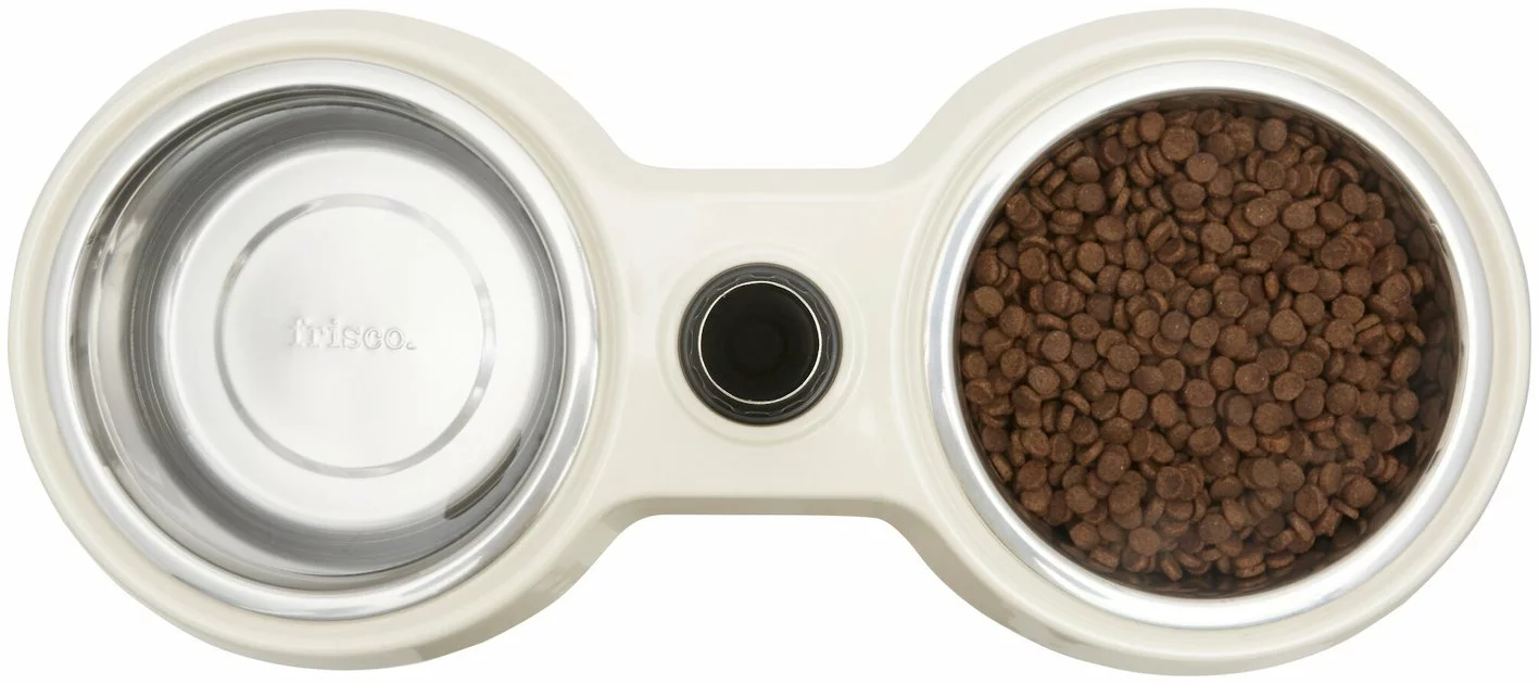 Frisco Adjustable Stainless Steel Double Elevated Dog Bowls, 7 Cups 7 Frisco Adjustable Stainless Steel Double Elevated Dog Bowls, 7 Cups - Image 5