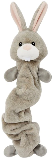 Frisco Bungee Plush Squeaky Bunny Dog Toy 3 Frisco Bungee Plush Squeaky Bunny Dog Toy