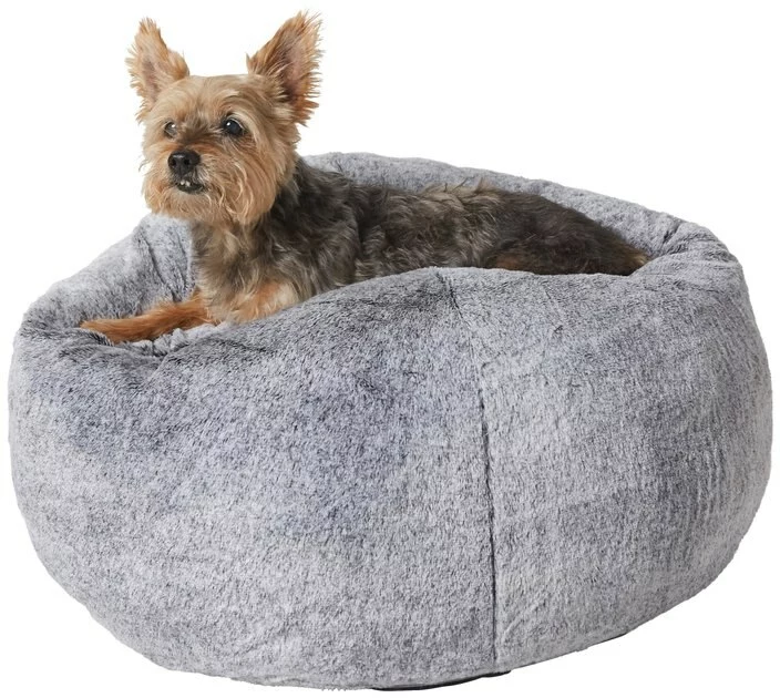 Frisco Plush Pouf Pillow Cat & Dog Bed 5 Frisco Plush Pouf Pillow Cat & Dog Bed - Image 3