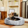 Frisco Plush Camel Back Donut Bolster Cat & Dog Bed
