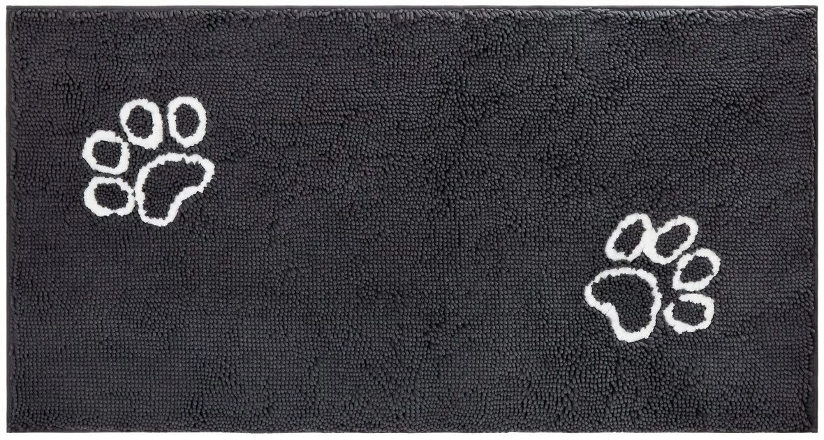 Frisco Microfiber Chenille Paw Print Doormat Runner 3 Frisco Microfiber Chenille Paw Print Doormat Runner