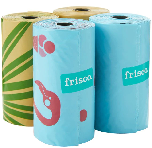 Frisco Flamingos & Foliage Print Dog Poop Bags, 120 Count 3 Frisco Flamingos & Foliage Print Dog Poop Bags, 120 Count