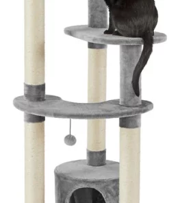Frisco 59.5-in Heavy Duty Faux Fur Cat Tree & Condo -The Frisco Store 238156 PT2. SY630 V1616074732